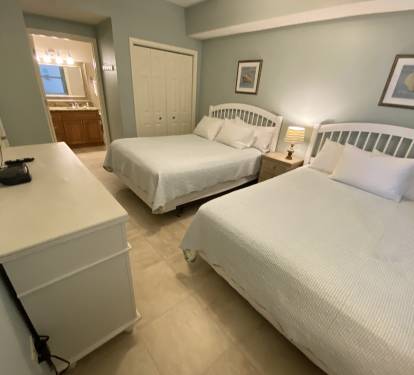 Bedroom 3 features has direct access to a full bathroom.