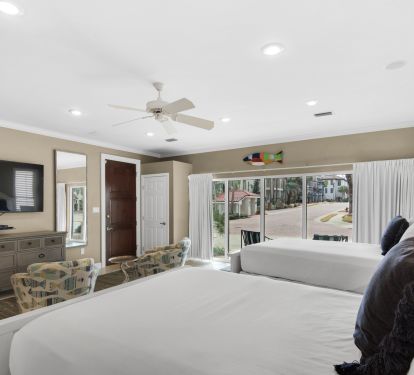 SECOND BEDROOM WITH TWO QUEEN BEDS