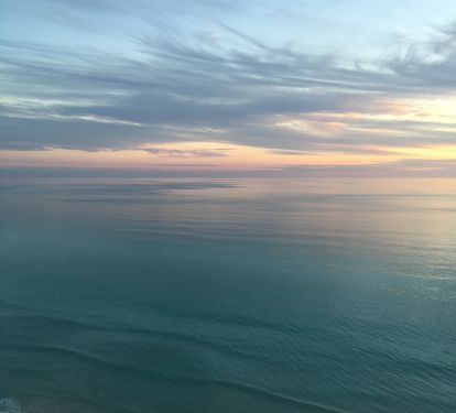 Sunsets like this are a nightly occurrence! 
