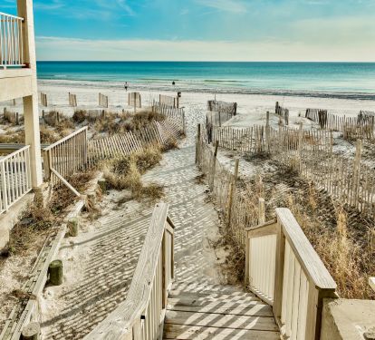 Just steps to the sand
