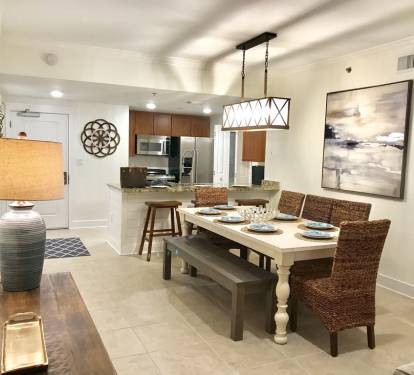 kitchen and dinning area