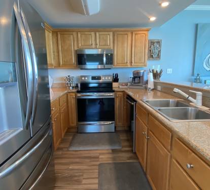 Recently updated with stainless steel appliances!