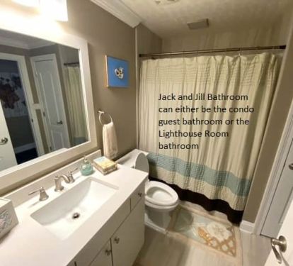 Lighthouse or Guest Bathroom  renteaglesperch.com