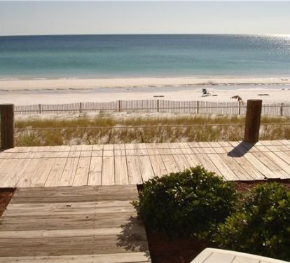 View from the patio