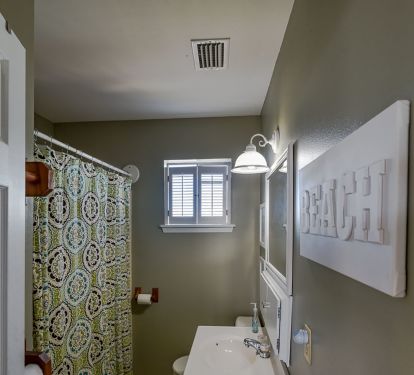 Hall bath