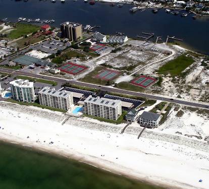 Aerial view taken around 2013