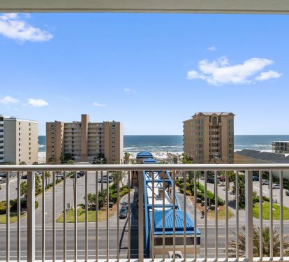 Balcony view to the gulf