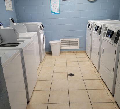 Updated laundry rooms located on 1st floor across from elevators.