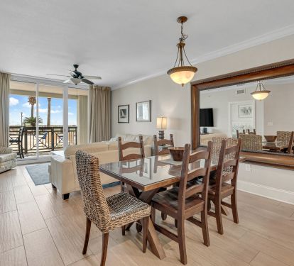 Coastal dining space perfect for gathering and making vacation memories