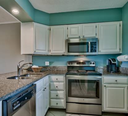 Newly remodeled kitchen