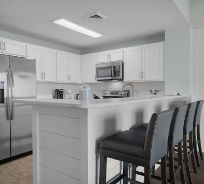 Quartz Counters in Kitchen