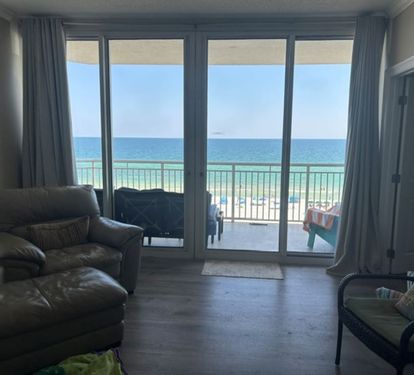 Great view from living area 
