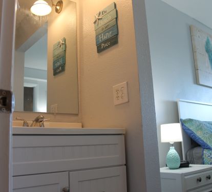 Separate Vanity  in Master