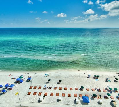 Front Row Beach Chairs Included!!