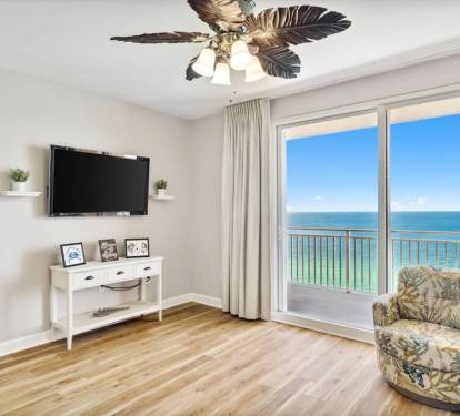 Living Room: Breath taking ocean views from your stylish retreat&mdash;relax in tropical elegance!