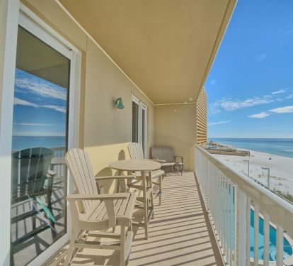 Great view from the balcony!