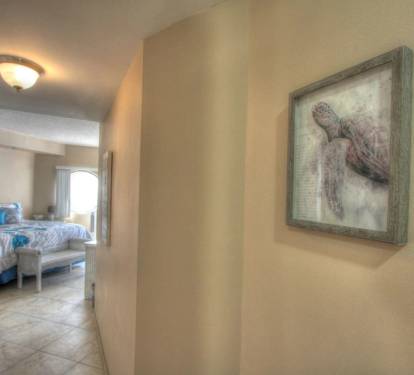 hallway to master bedroom