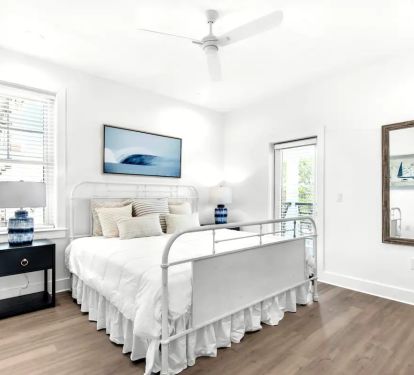 Vista-21 Bedroom 3: Pic1 Bunkroom. 2nd floor. King bedroom with private bath and balcony (sleeps 2)