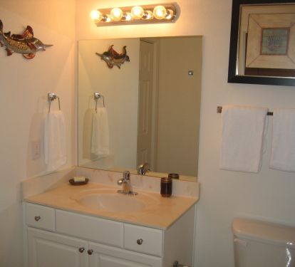 The first bathroom 