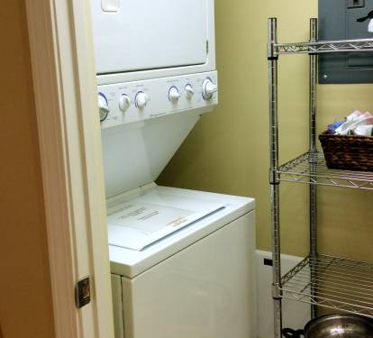 Convenient Laundry inside the Condo