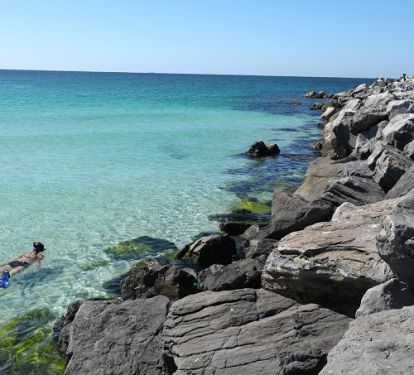 Visit near by St Andrews Park,  to snorkel or fish at the jetties.