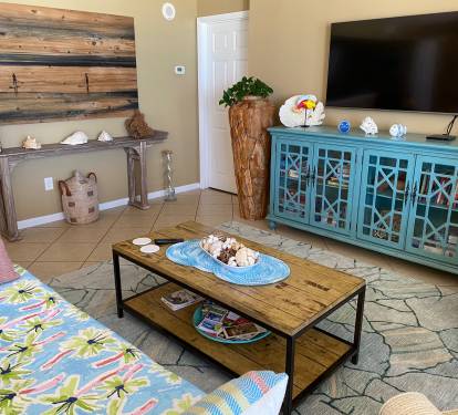 Relax in front of the TV after a Beautiful Day at the Beach