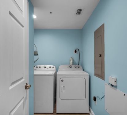 Washer and dryer for your convenience 