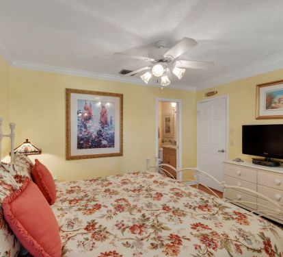 Different view of 2nd bedroom with adjacent bathroom