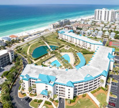 Sprawling resort grounds