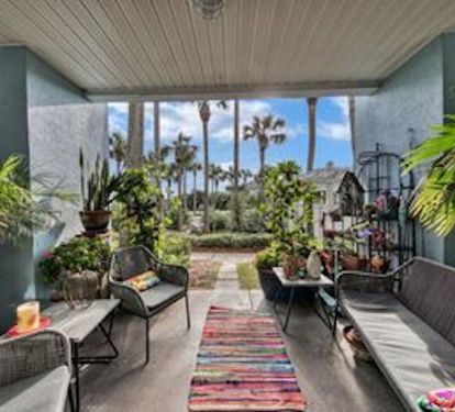 View of Veranda from Living Room