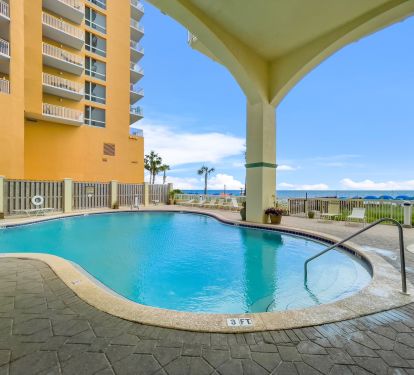 Gulf front pool 