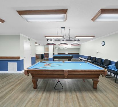 Billard room for those rainy beach days.