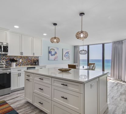 Kitchen with a view