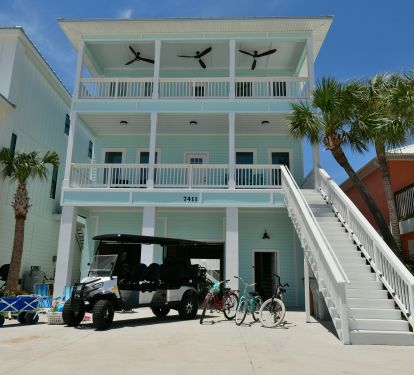 Walk to Beach: Home w/ Ocean View in Navarre_1