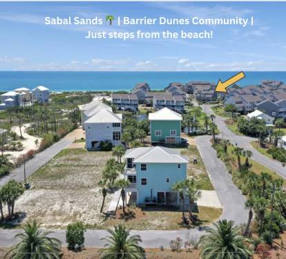 Sabal Sands| Barrier Dunes Community | Just steps from the beach!