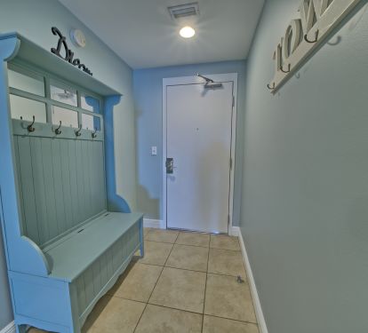 Front entrance with keyless entry!