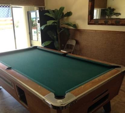 Pool table room