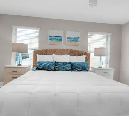 Splash-20...2nd floor. Bedroom 3. Photo 1. King suite with private full bath and ocean view balcony.