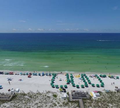 Islander beach and beautiful emerald Gulf waters!