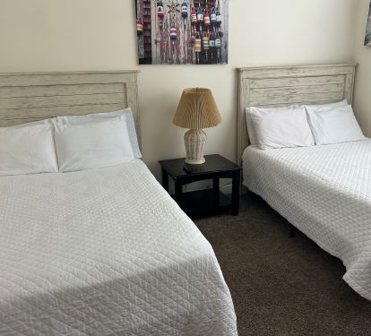 Two doubles upstairs