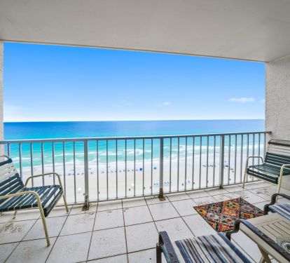 large balcony with million dollar views