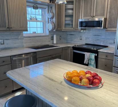 Fully stocked kitchen