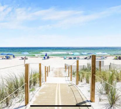Walkway to beach