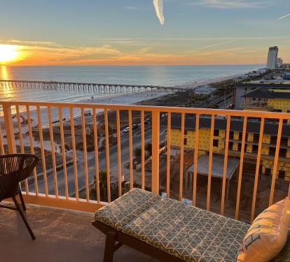 Mermaid's Lounge Chair is waiting for YOU!  This VIEW is THE BEST!