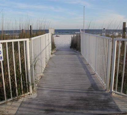 Walkway to the beach