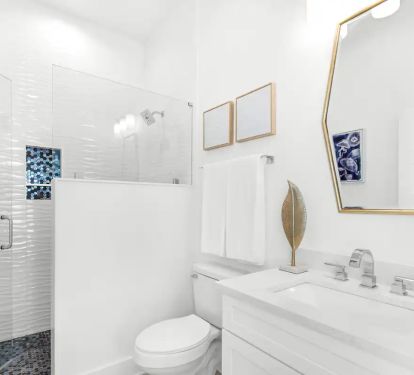 Nautilus-22 Bedroom 2 bath, pic 1. First floor. King with private bath with walk-in shower.