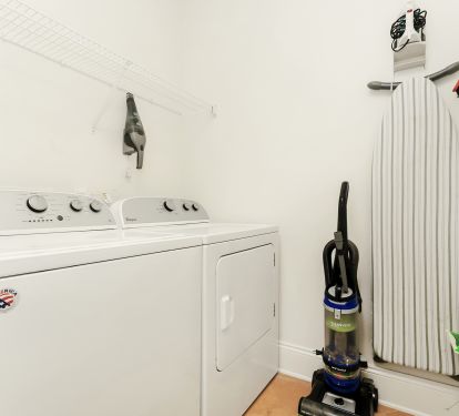 Full size washer and dryer