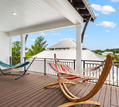 Enjoy the gulf breeze in a hammock