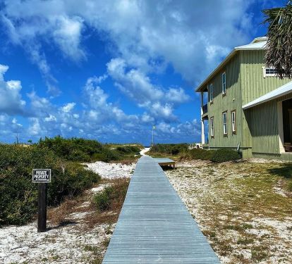 Seagrass Beach Access Only a 3 Minute Walk from the Driveway, Across From Pool