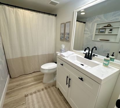 1 of 2 Full Bathrooms